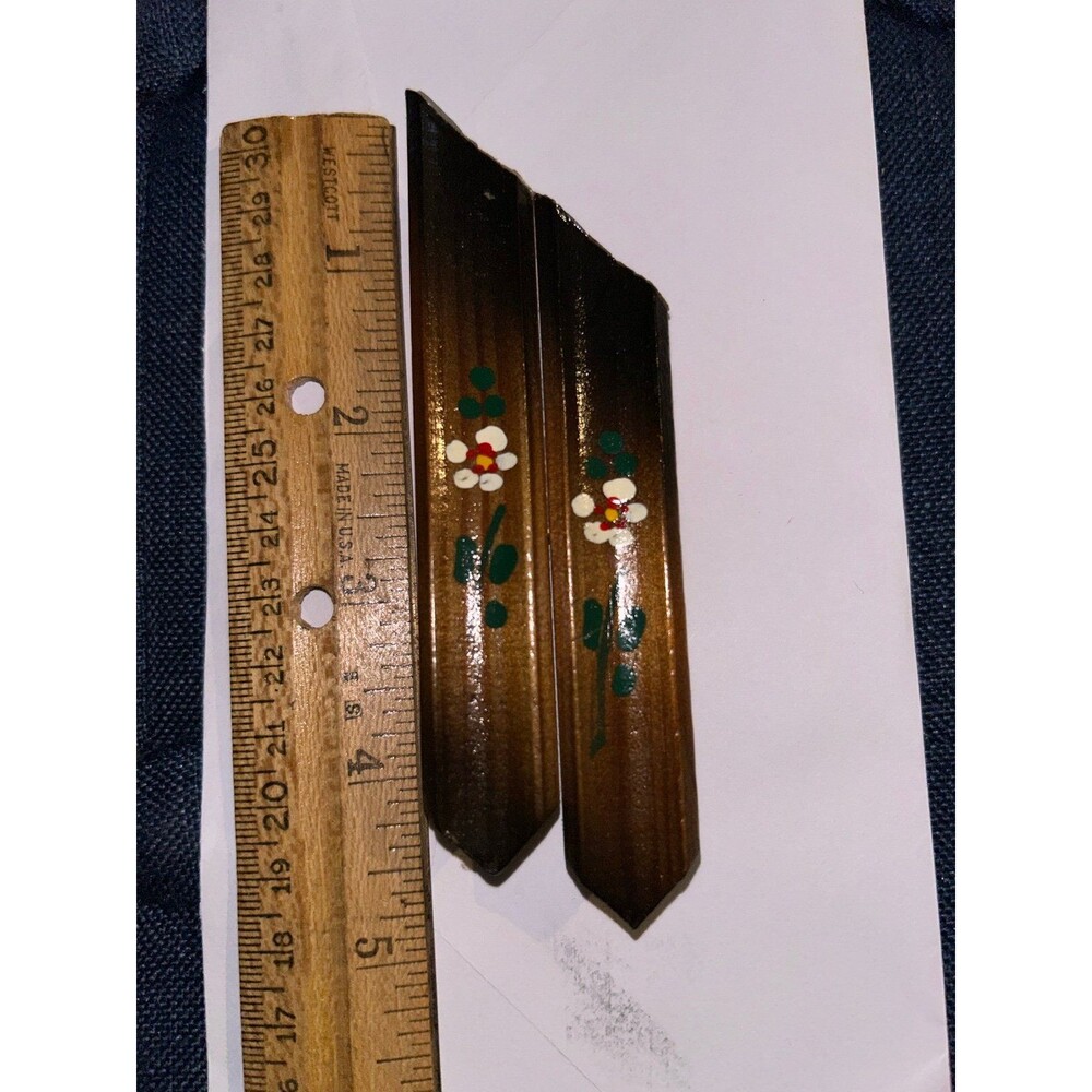 Vintage Cuckoo Clock front fascia hand painted